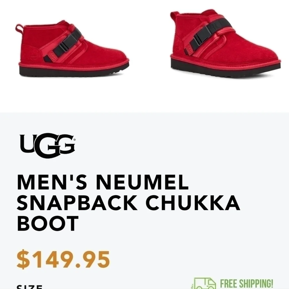 UGG boots with buckle